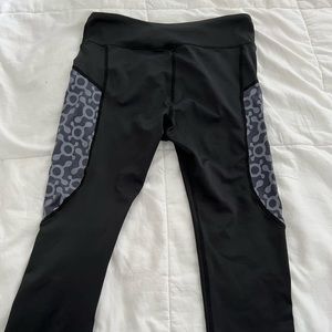 Orange theory cropped pants